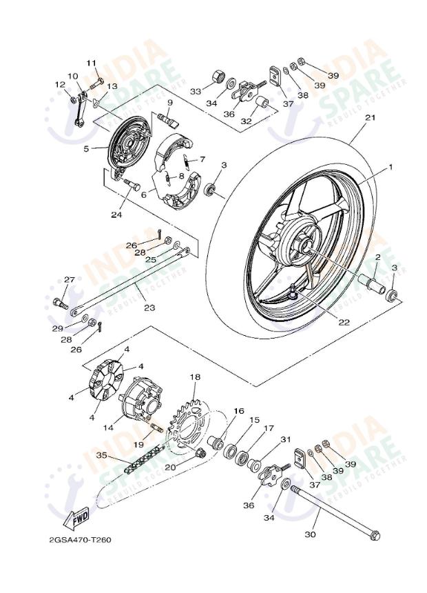 REAR WHEEL